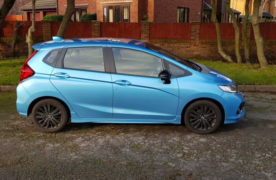 Honda Jazz - rinsing the blues!